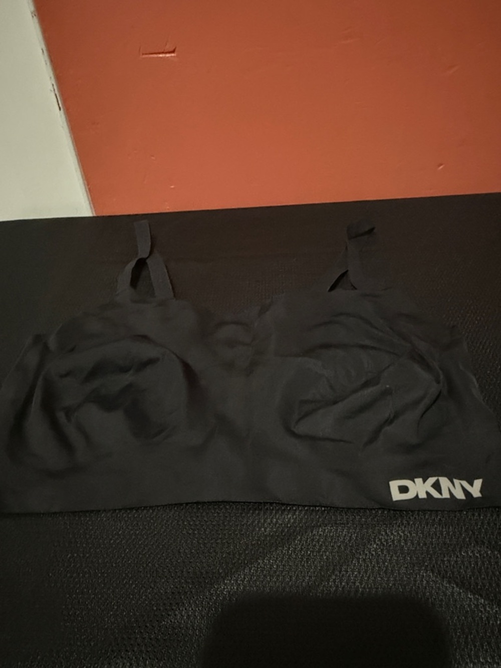 DKNY Black Logo Bralette